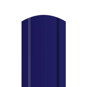 Штакетник заборный 85 мм К (ультрамарин RAL5002) 