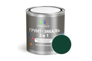 Грунт-эмаль по ржавчине 3 в 1 зеленый мох (1,25 кг) 
