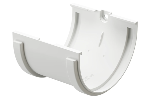 Döcke STANDARD Соединитель желобов Белый RAL9003 