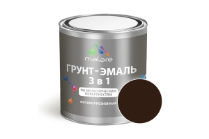 Грунт-эмаль по ржавчине 3 в 1 шоколад (1,25 кг) 