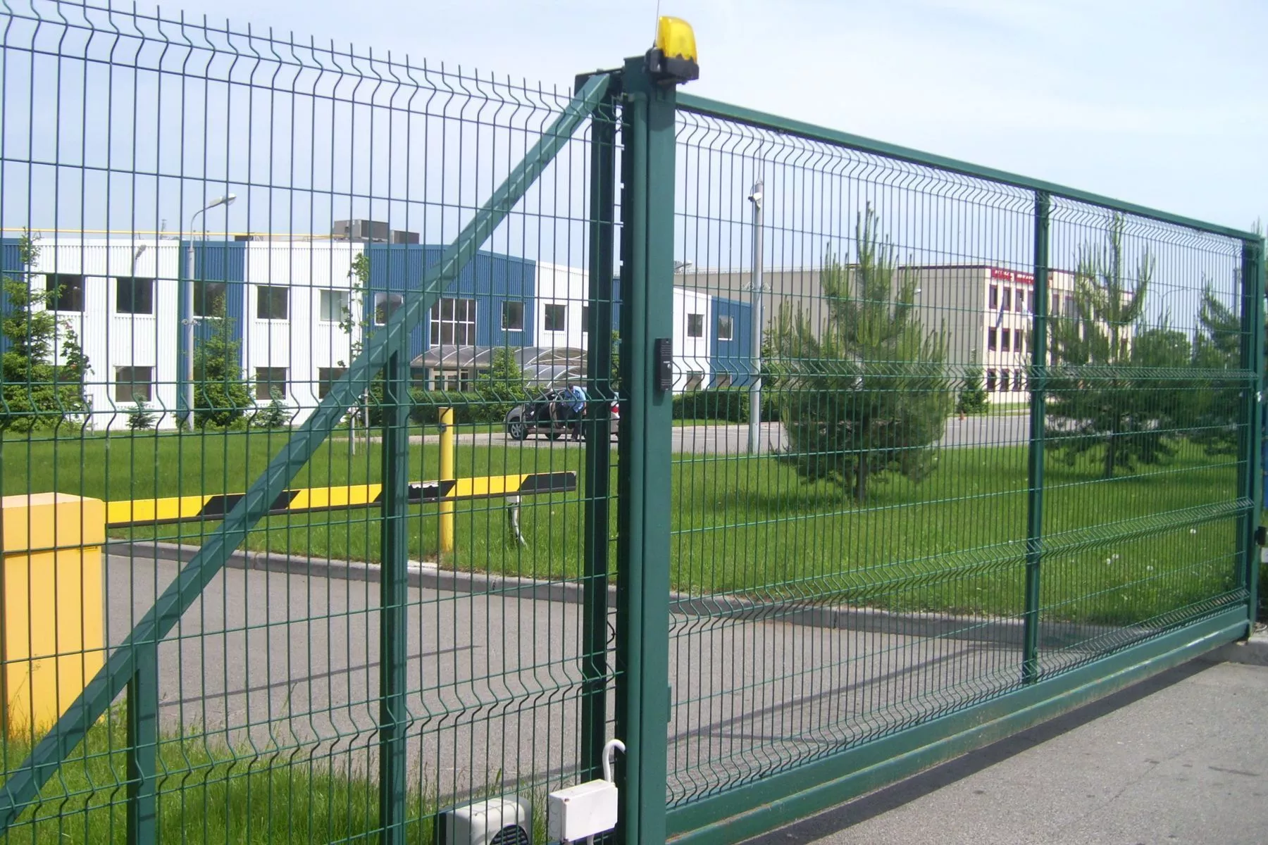Откатные 3D ворота каркас В1,9хШ5,4м 