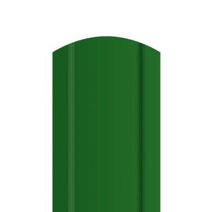 Штакетник заборный 85 мм К (зелёный лист  RAL6002) 