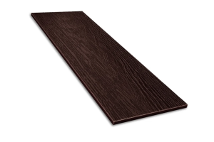 Фибросайдинг DECOVER 3600x190x8 0,684м2 Brown 