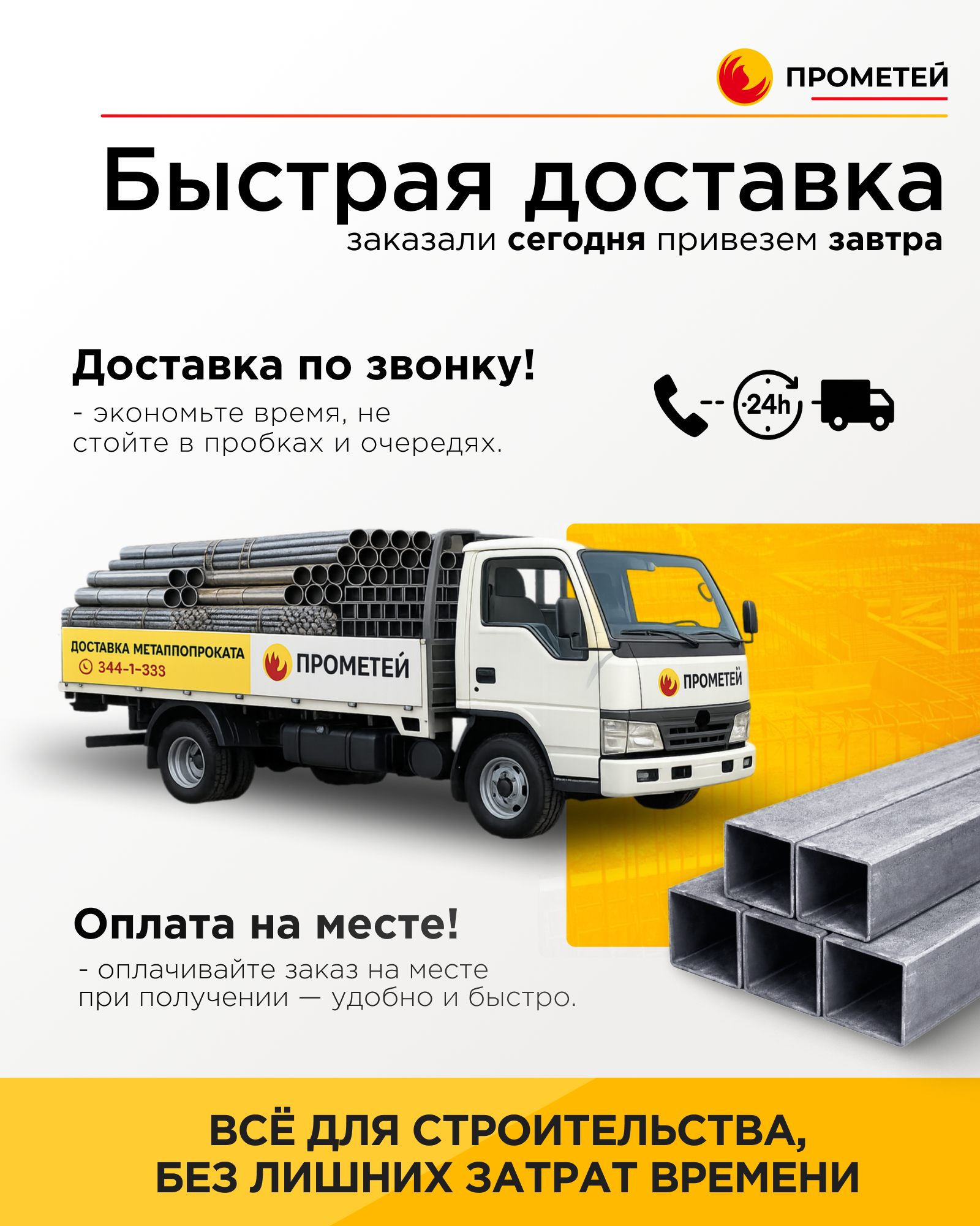 Труба профильная 80х80х2 
