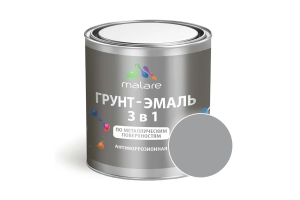 Грунт-эмаль по ржавчине 3 в 1 серый (1,25 кг) 