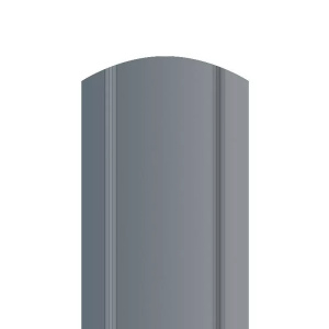 Штакетник заборный 85 мм К (Серый RAL 7004) 