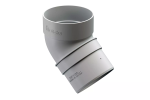 Döcke STANDARD Колено 45° Белый RAL9003 