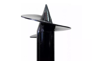 Свая винтовая лопастная ф73 (200/1500), покрашенная, сварной наконечник 