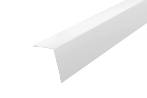 Планка угла наружного 50х50х3000 0,45 (RAL 9003 белый) 