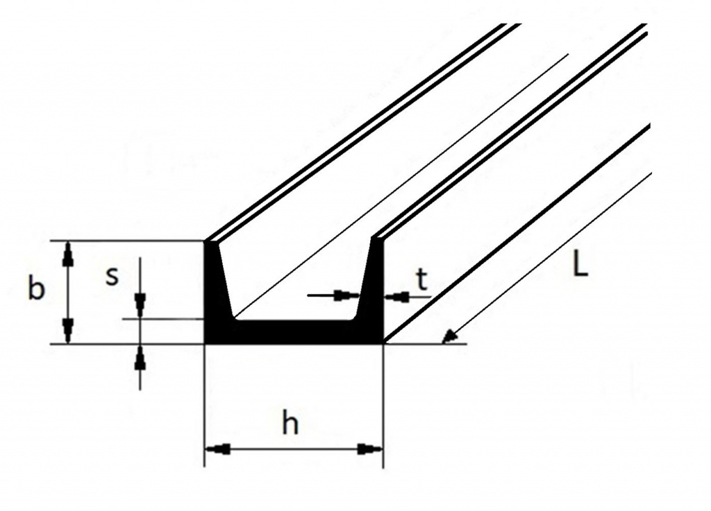 Швеллер 10